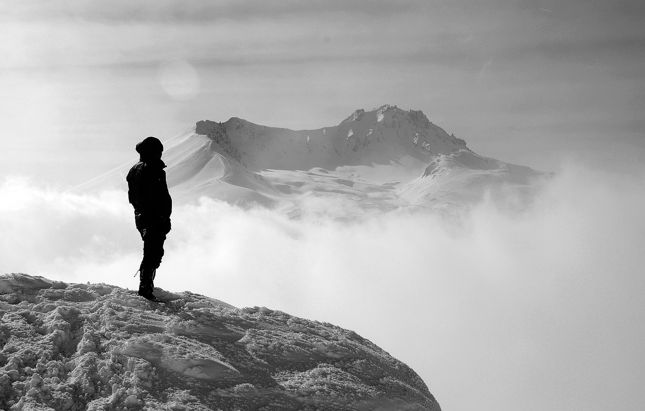 Image - mountain hiking girl woman