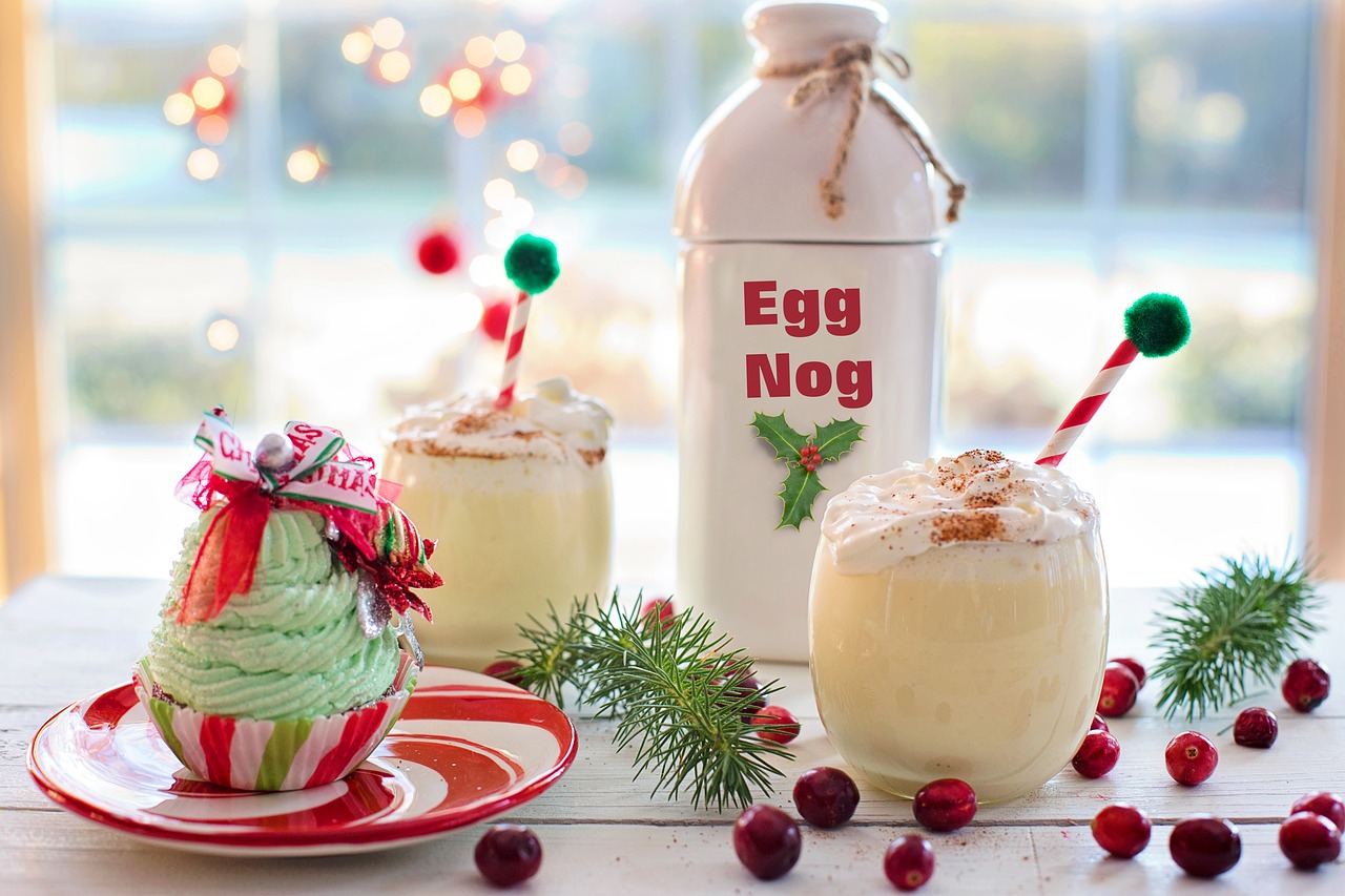 Image - egg nog christmas drink eggnog