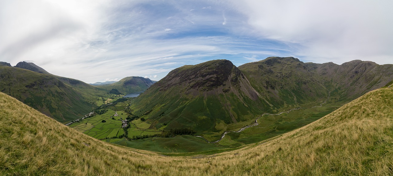 Image - lake district panorama mountain