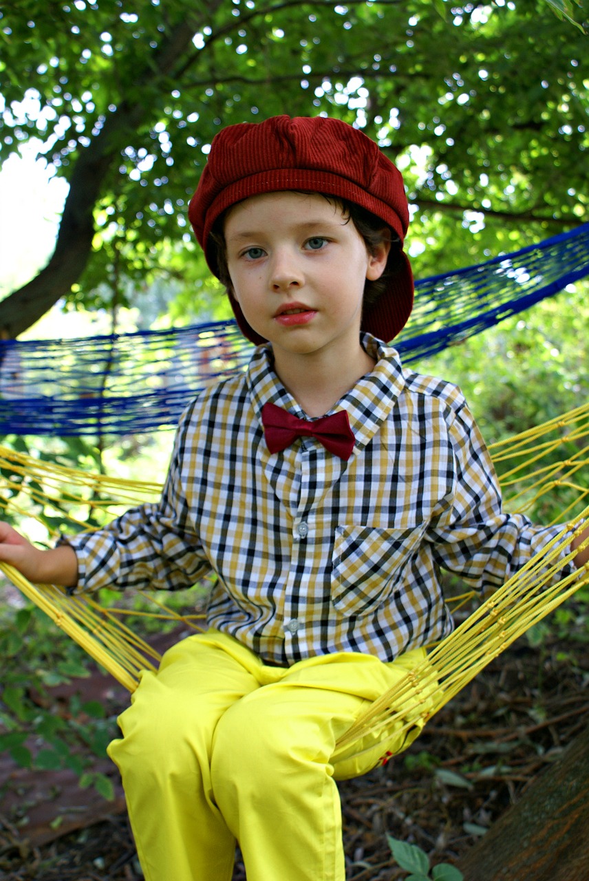 Image - boy kids summer hammock cap shirt