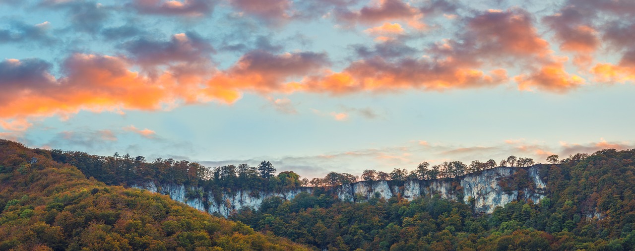 Image - landscape forest mountains rock