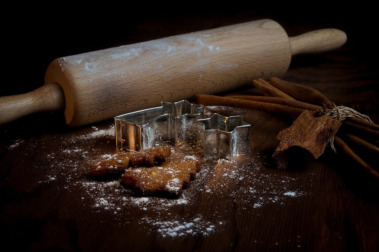 Image - christmas baking cookies bake flour