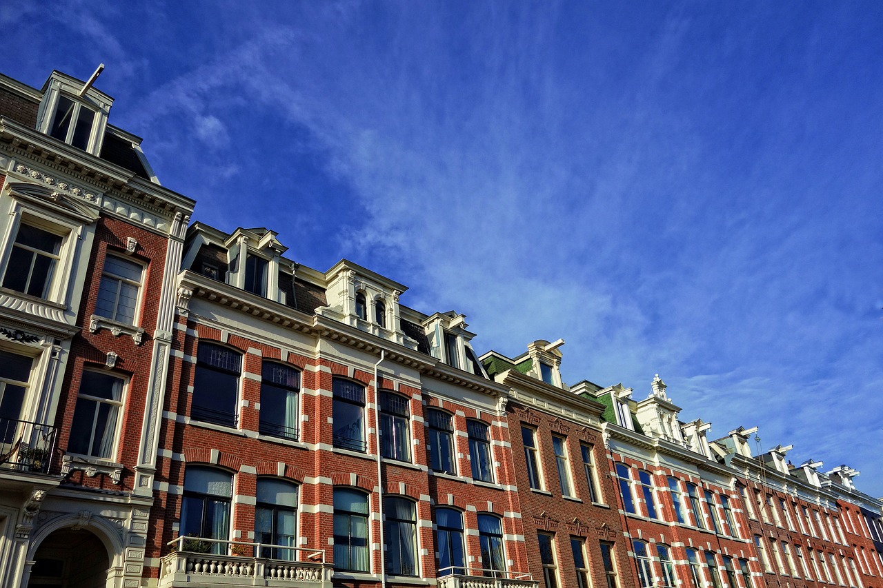 Image - facade building townhouse historic