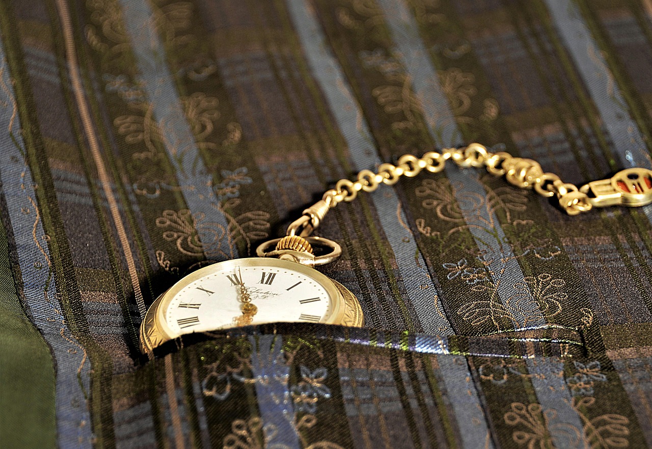Image - pocket watch close chain nostalgia