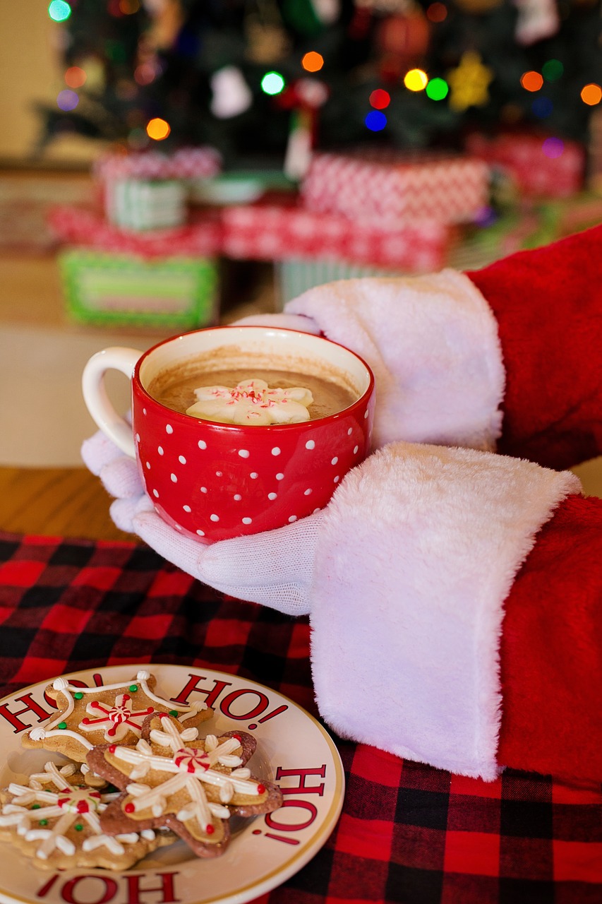 Image - santa claus santa hot chocolate