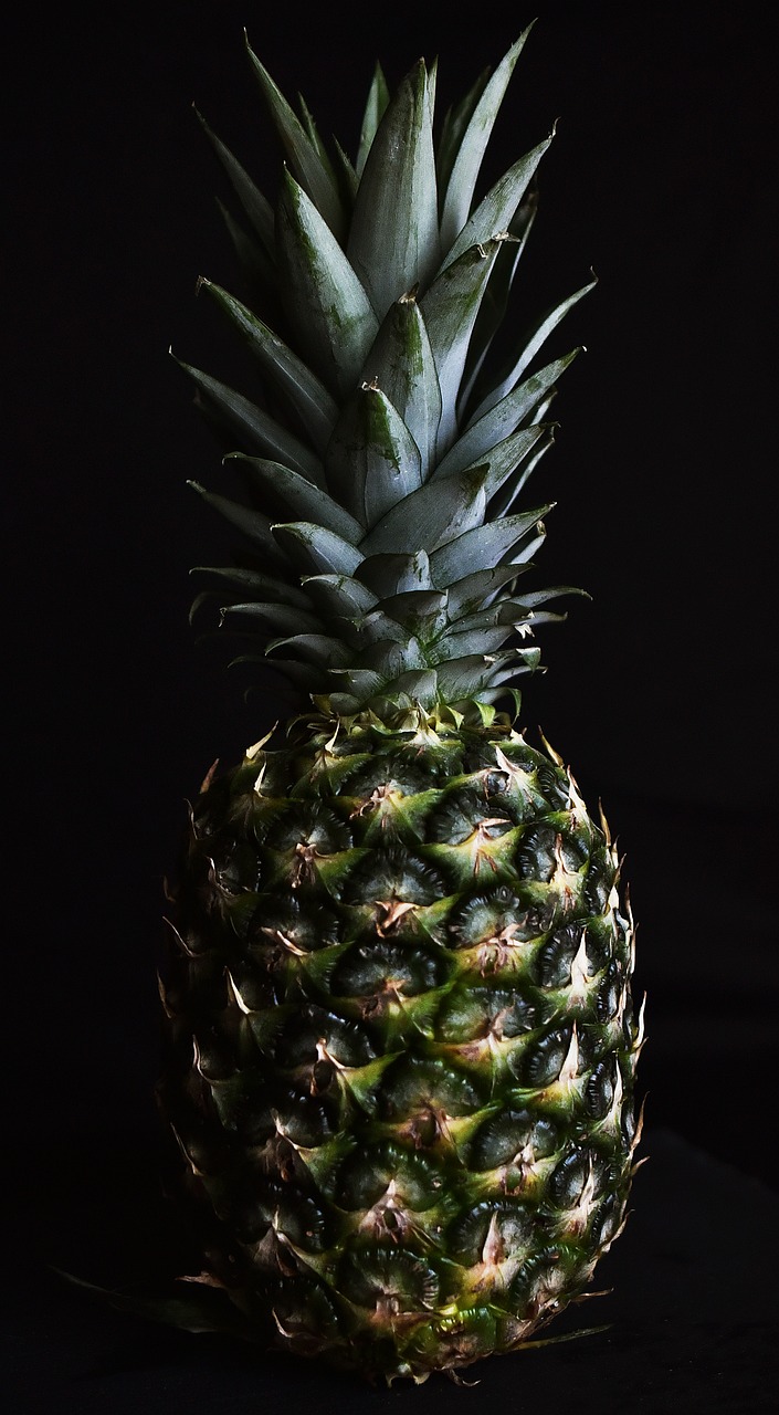 Image - pineapple fruit fetus still life