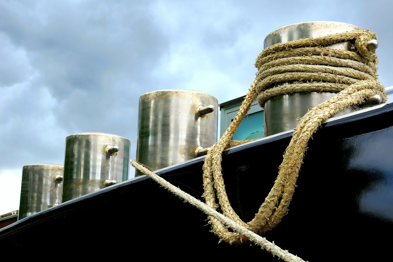 Image - ship barge mooring maritime