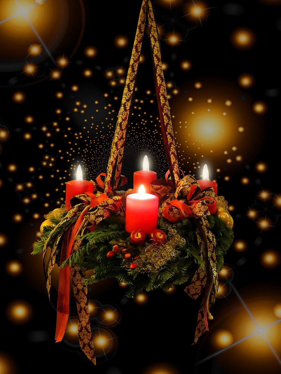 Image - advent christmas time advent wreath