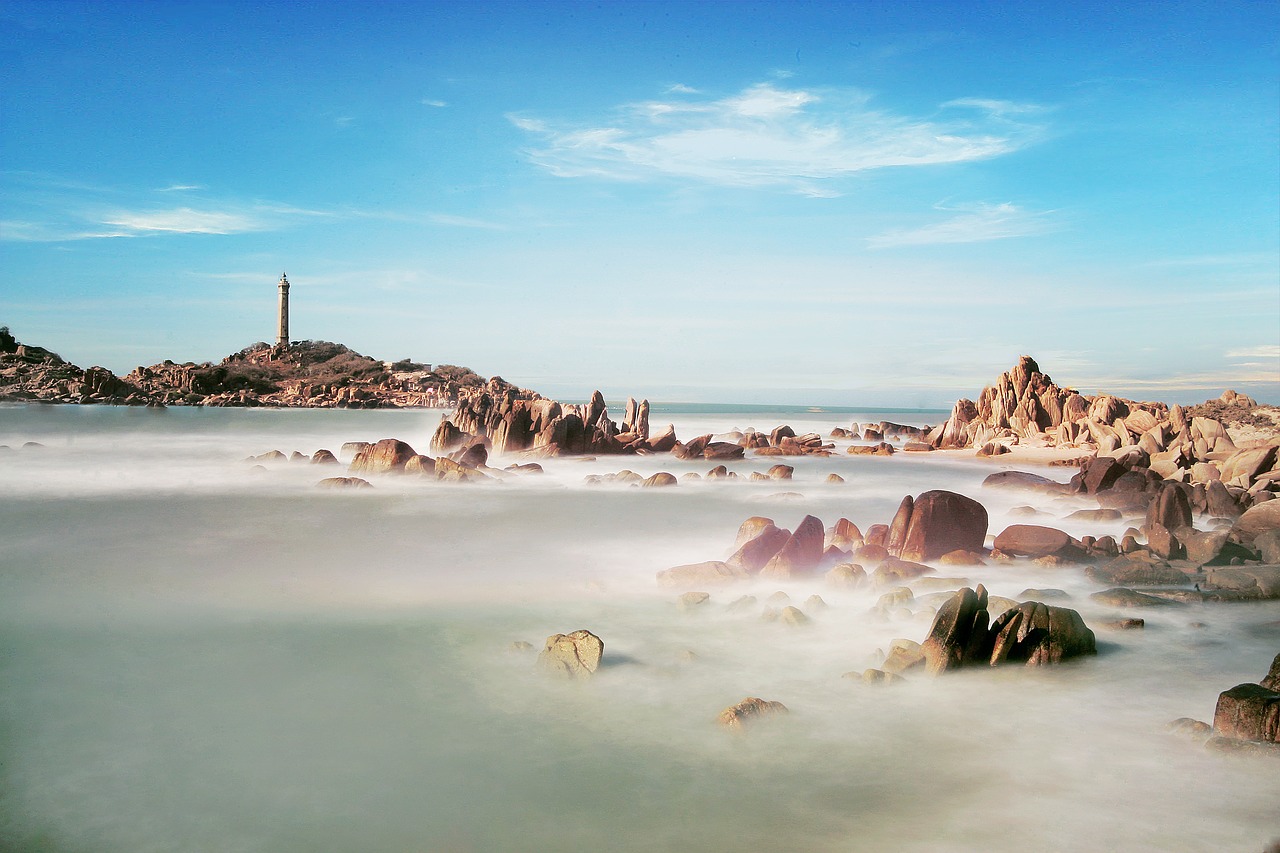 Image - beach vietnam water flow wild