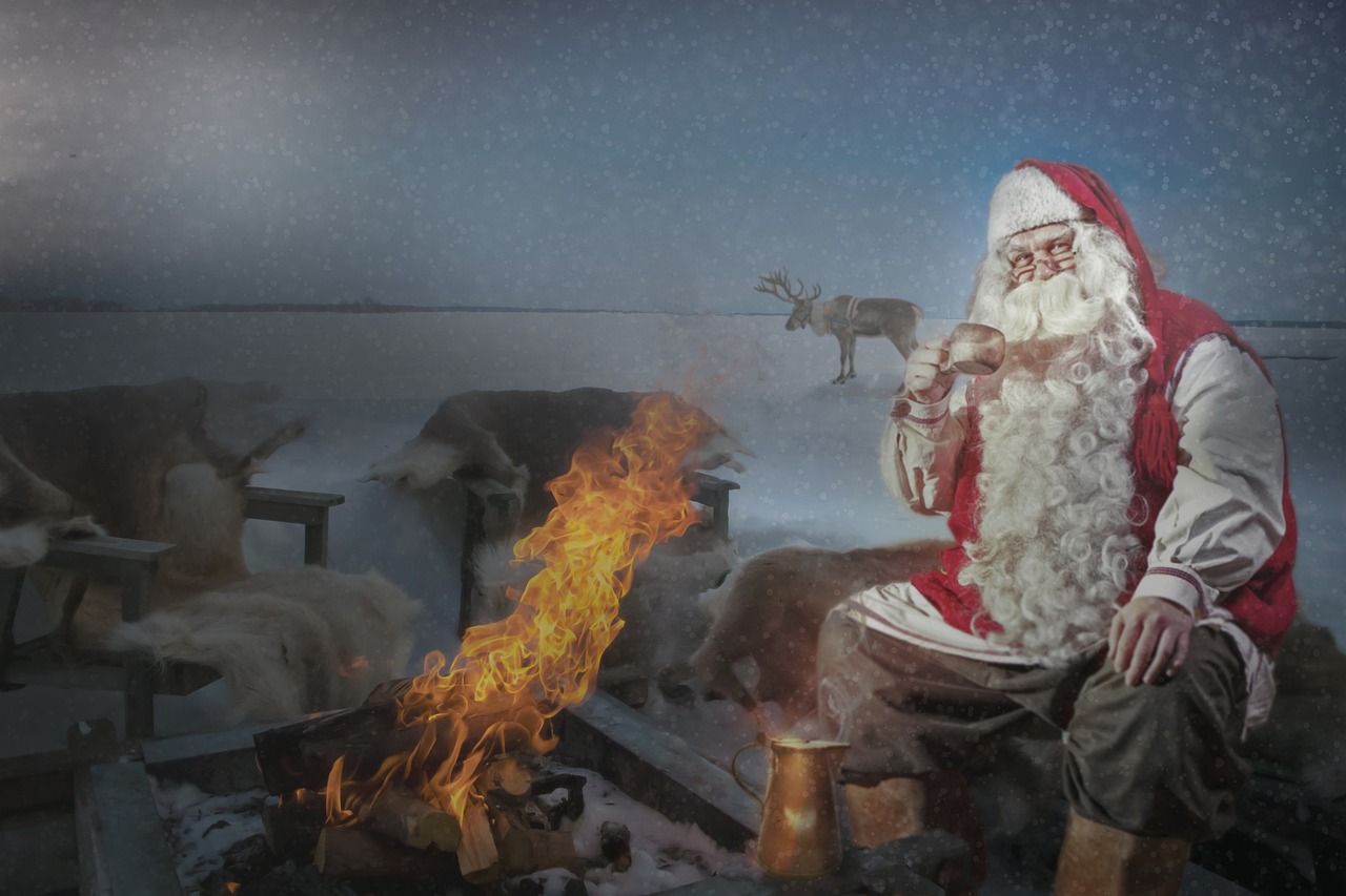 Image - nicholas santa claus campfire punch