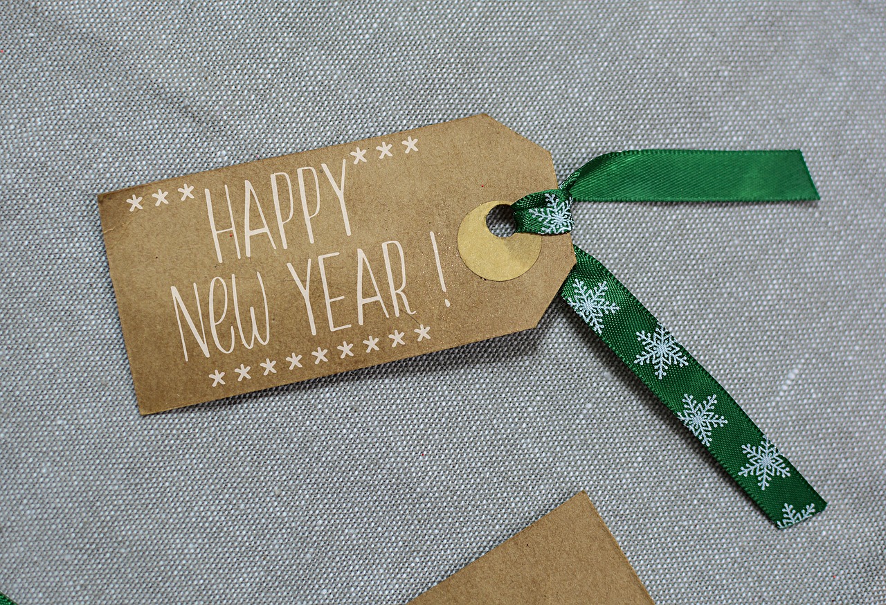 Image - new year label holiday xmas