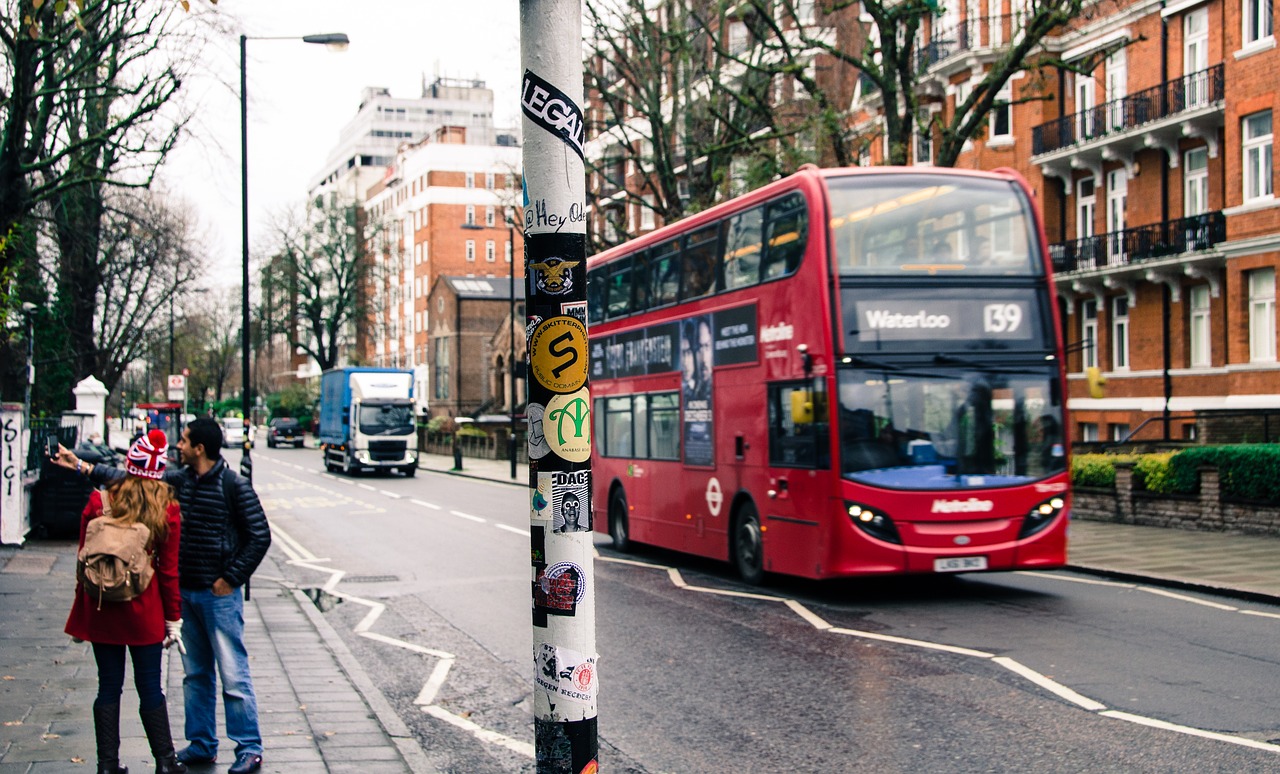 Image - bus london people england city