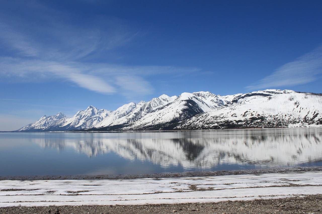 Image - grand teton mountain landscape