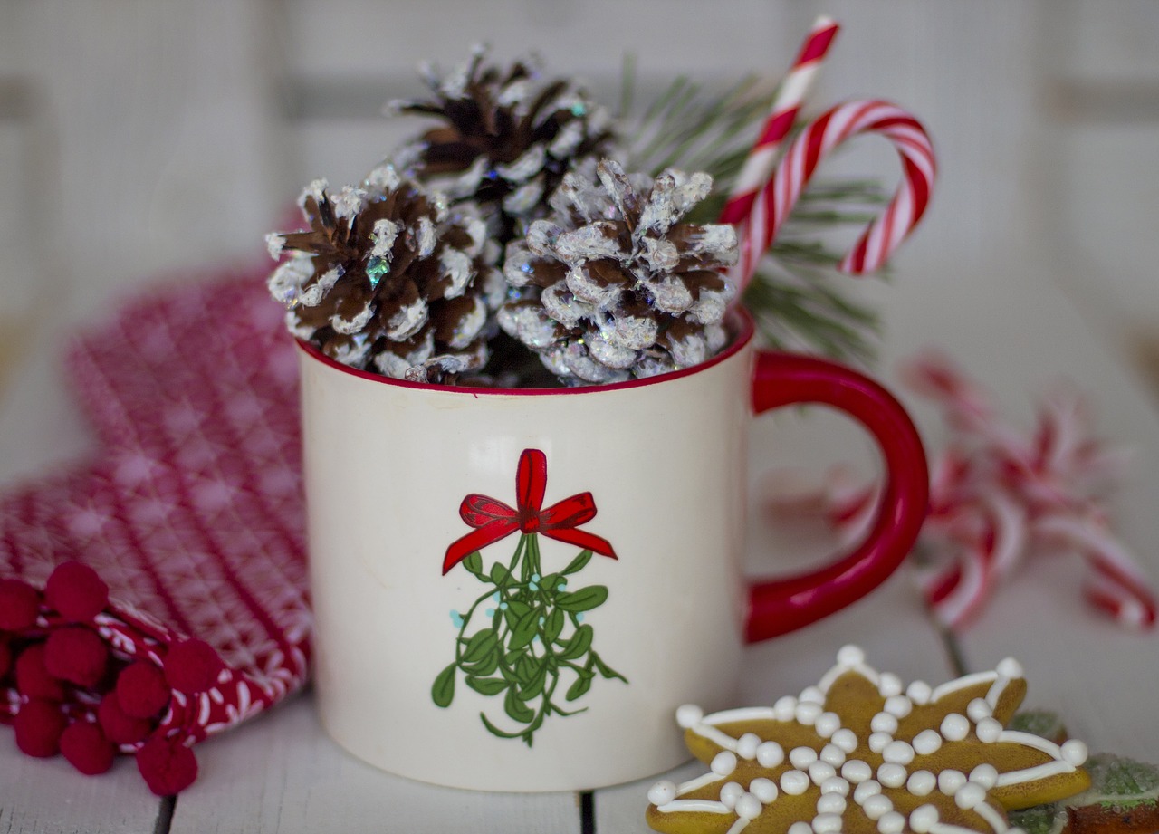 Image - christmas coffee mug cup cookie