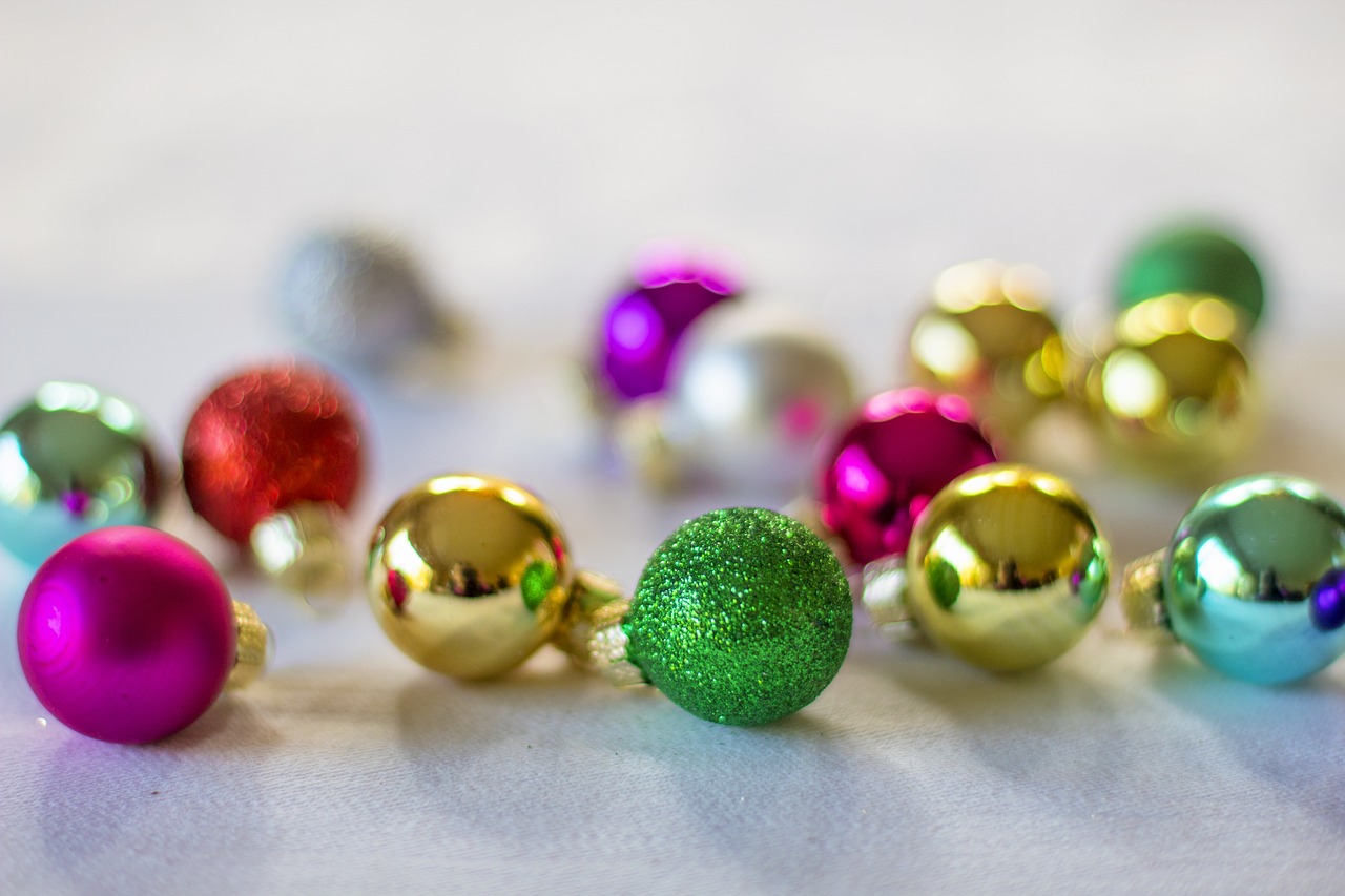 Image - christmas ornaments backdrop