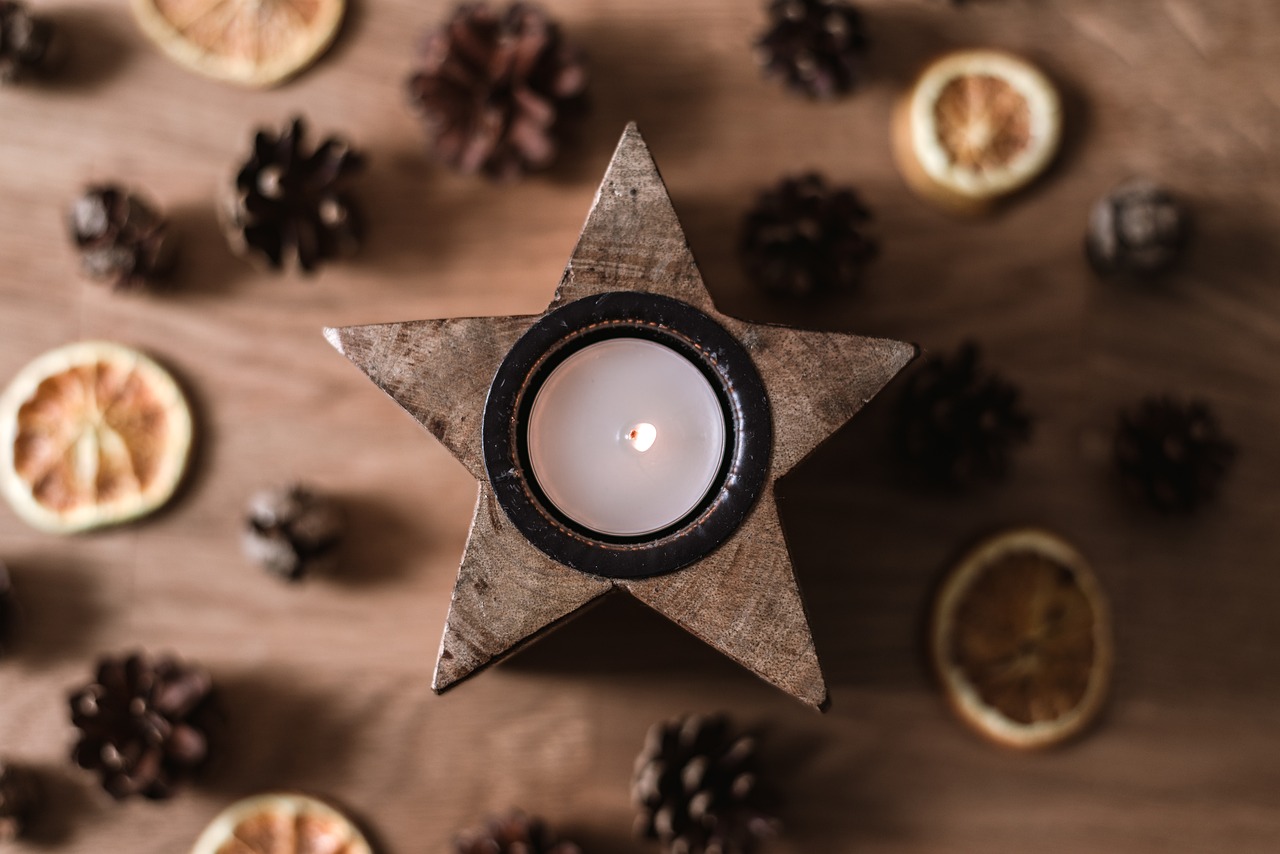 Image - tealight advent christmas