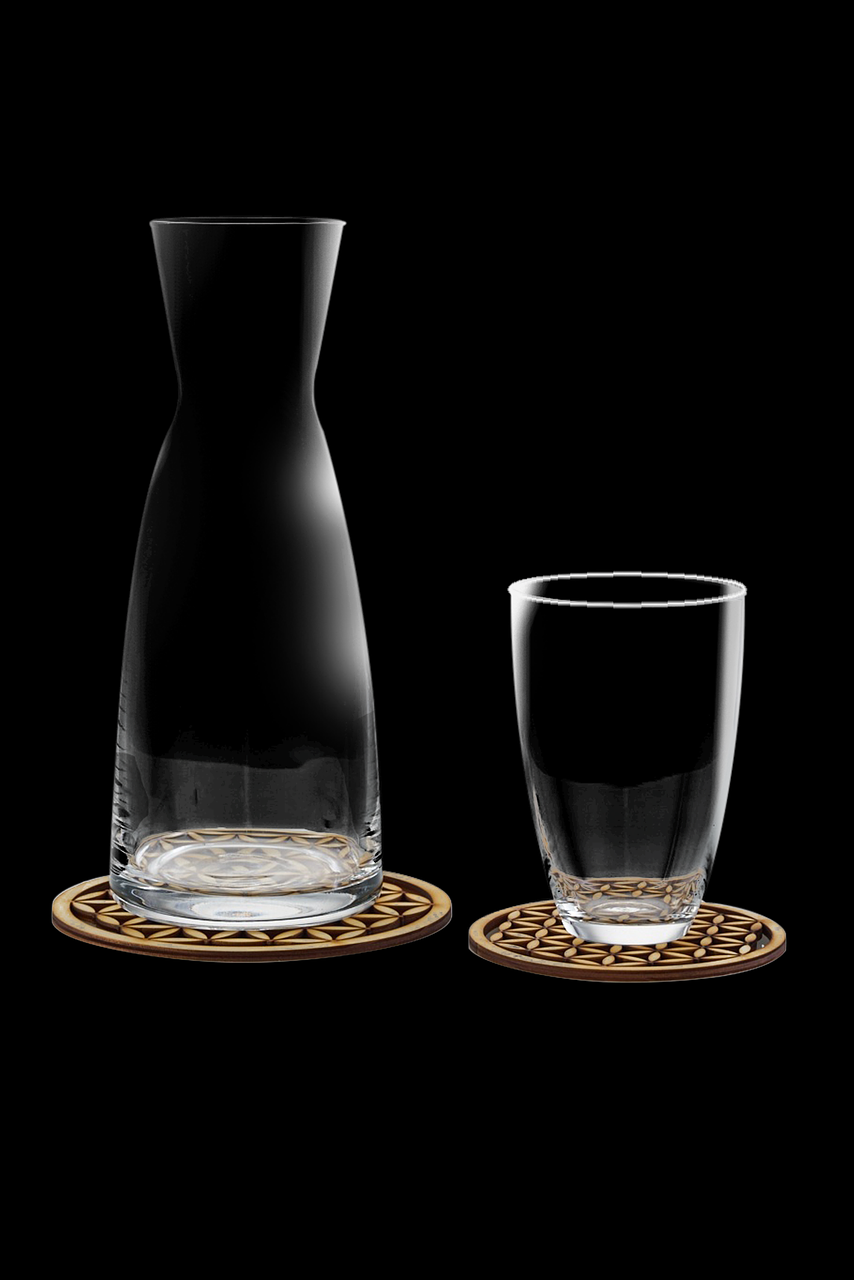 Image - glass vase transparent isolated