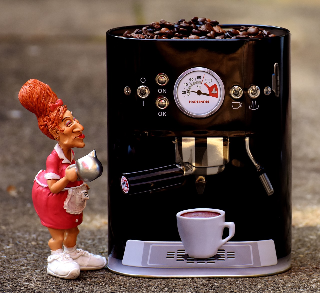 Image - coffee waitress operation tea