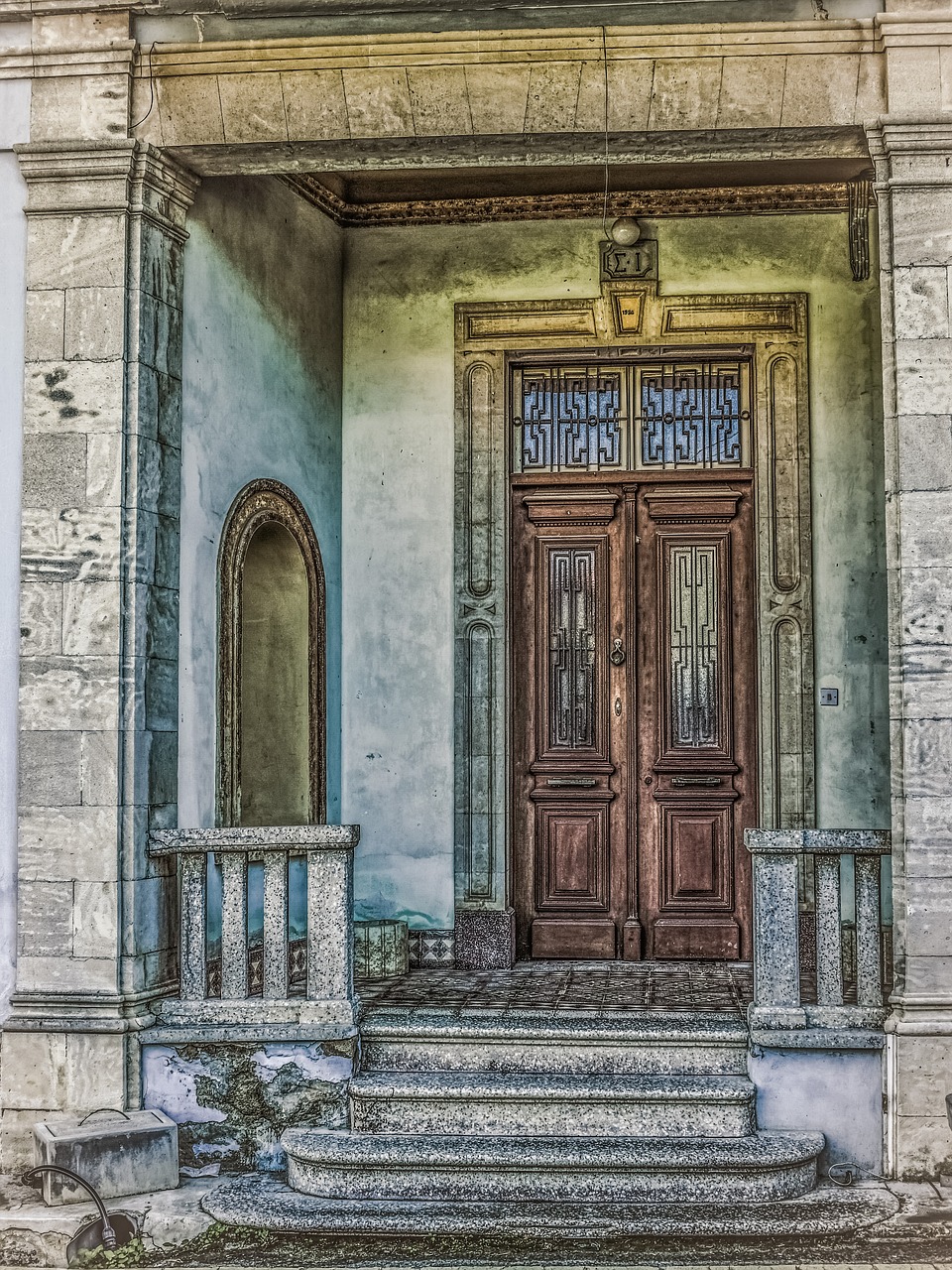 Image - door old building entrance cyprus