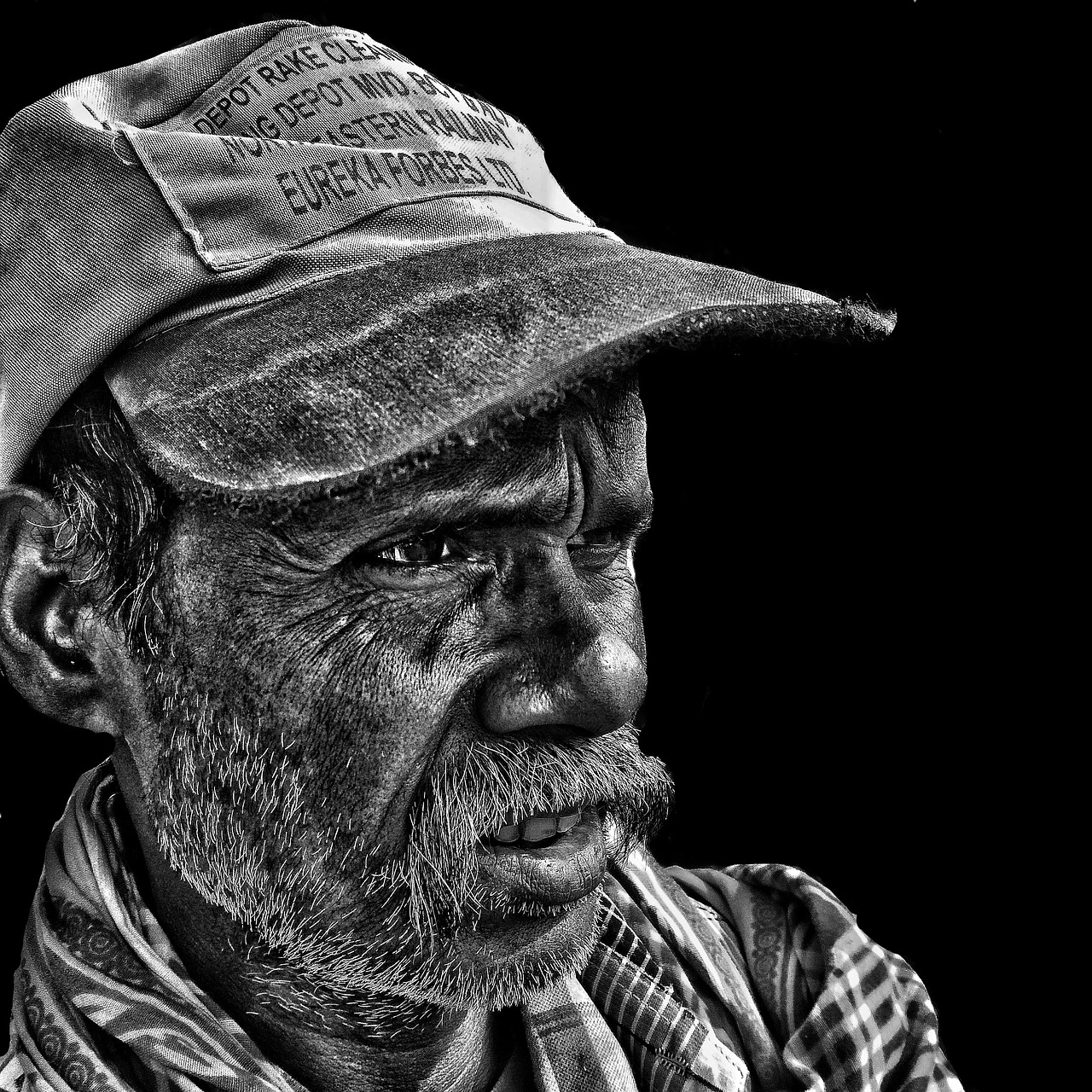 Image - people portrait man elderly lid