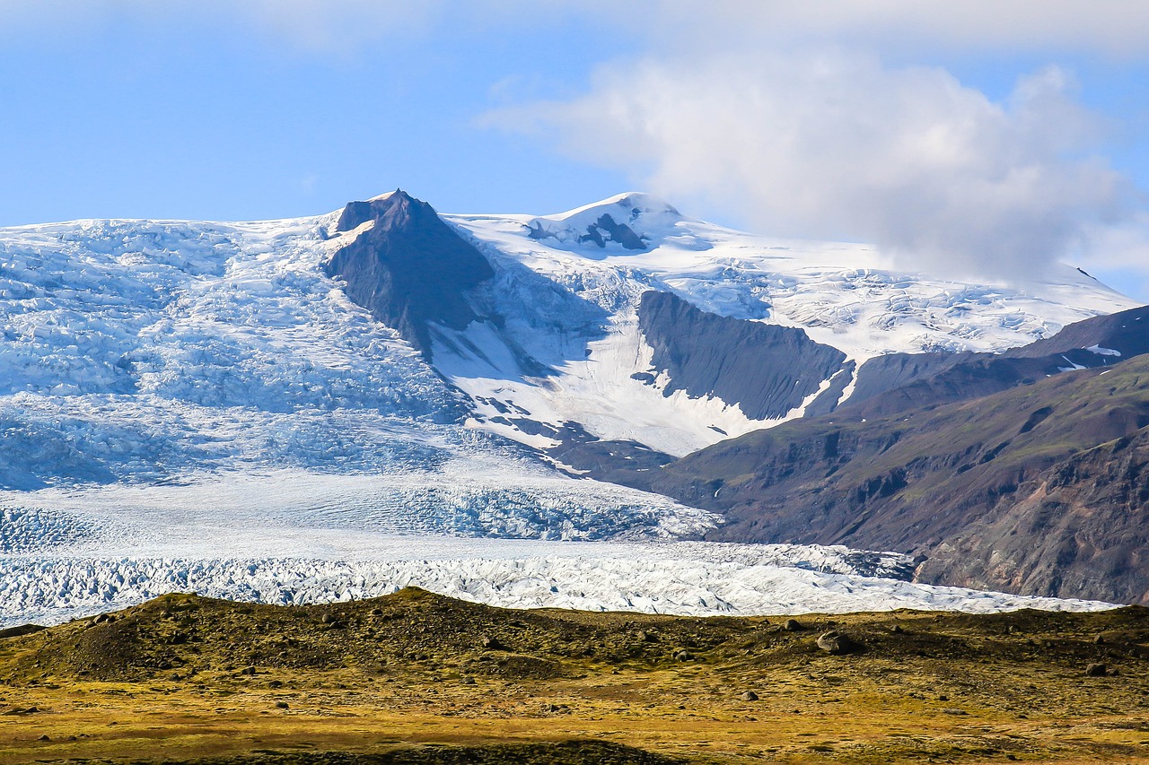 Image - mountain nature snow travel sky