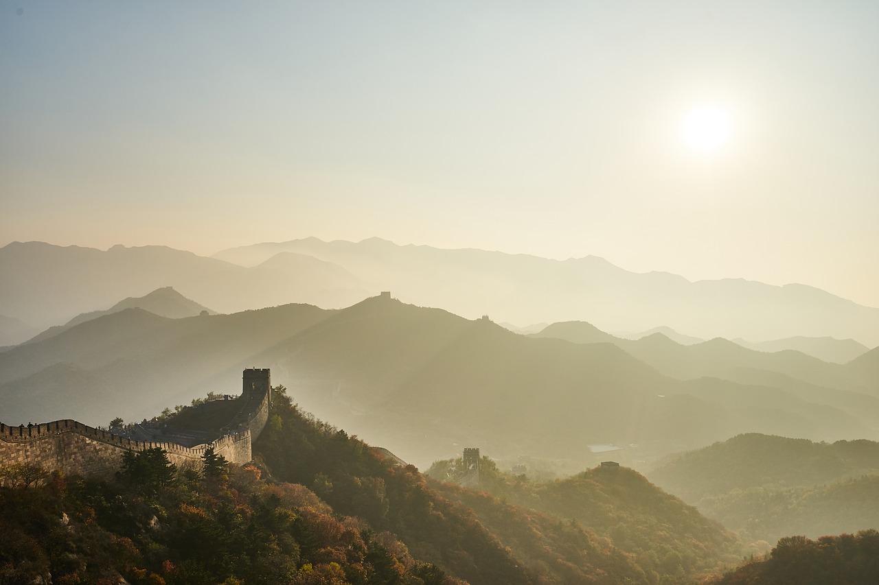 Image - mountain sunset landscape panoramic