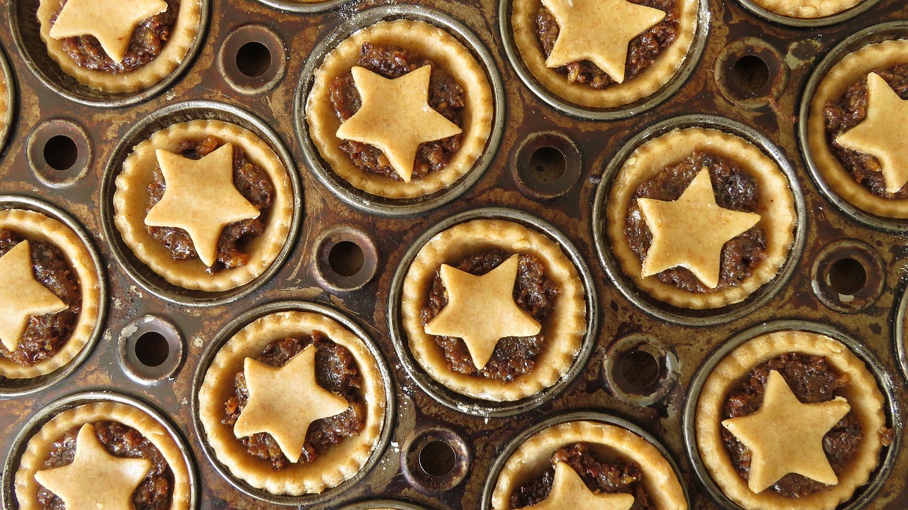 Image - mince pies baking christmas xmas