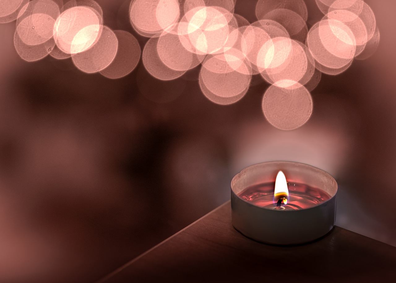 Image - candle christmas flame darkness