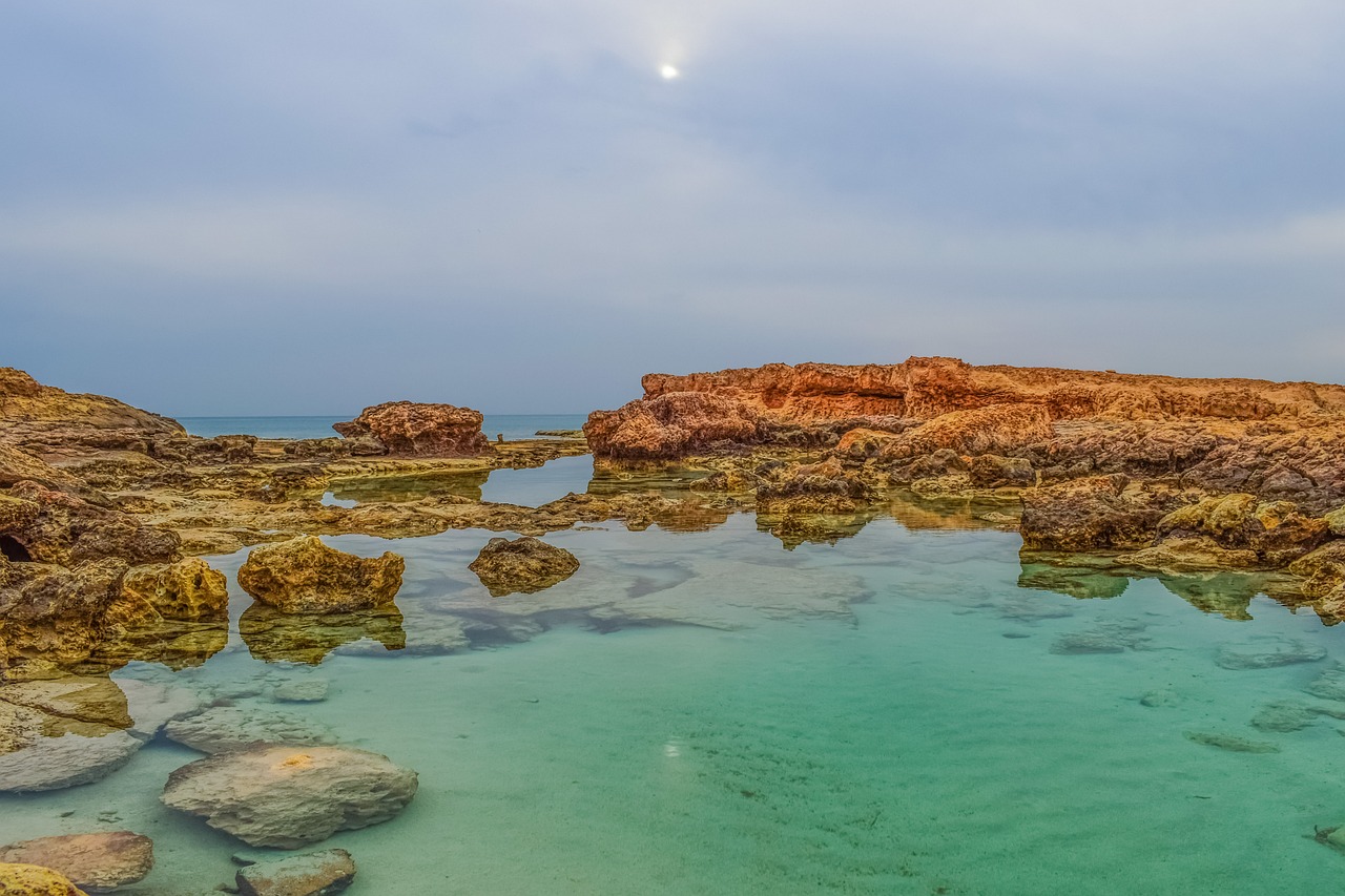 Image - rocky coast sea water clear