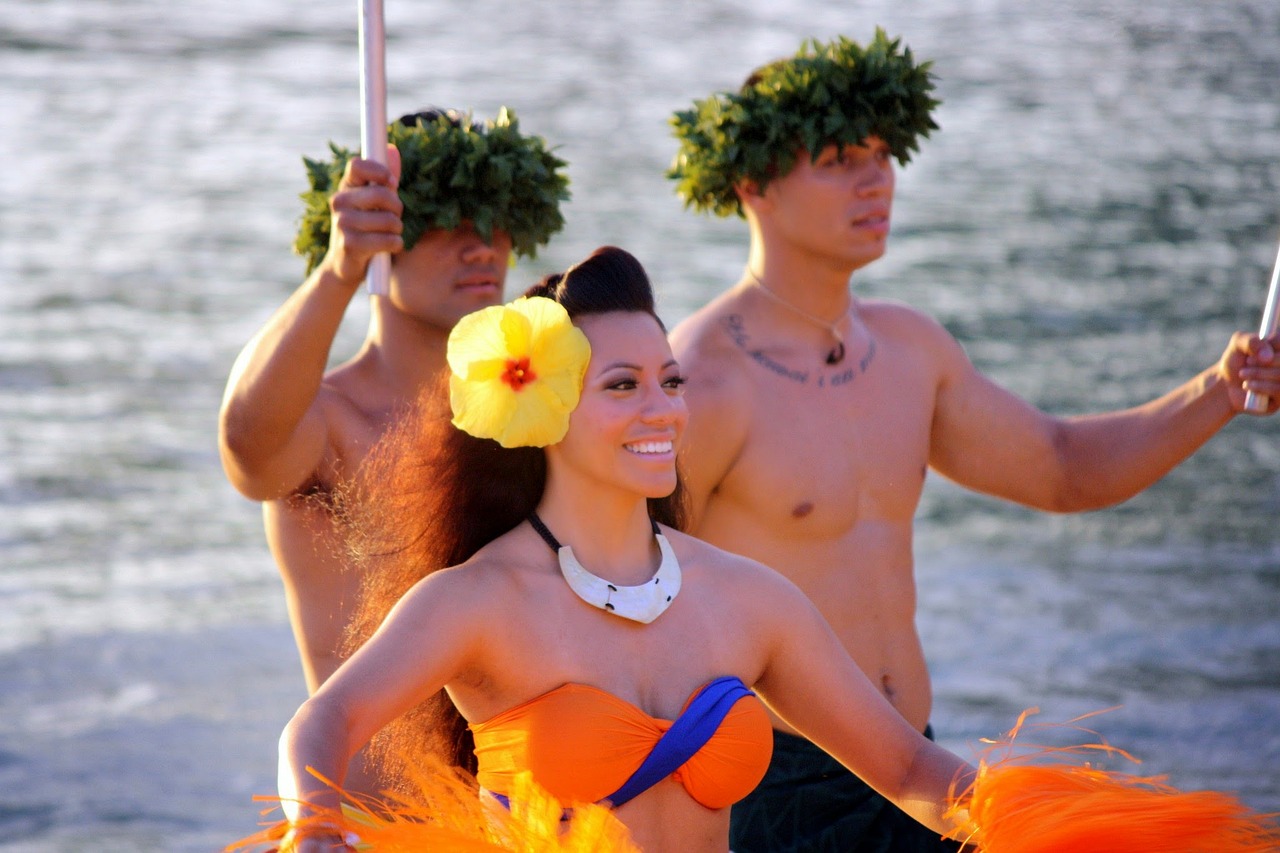 Image - hawaii hula hawaiian girl dancer