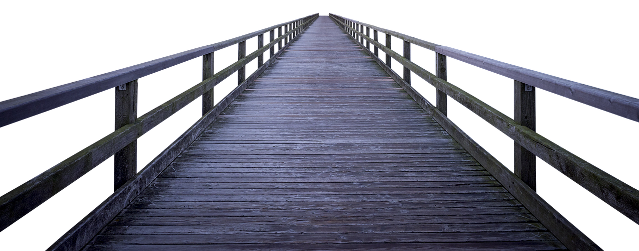 Image - wood level bridge web boardwalk