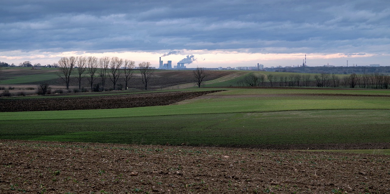Image - panoramic landscape nature field