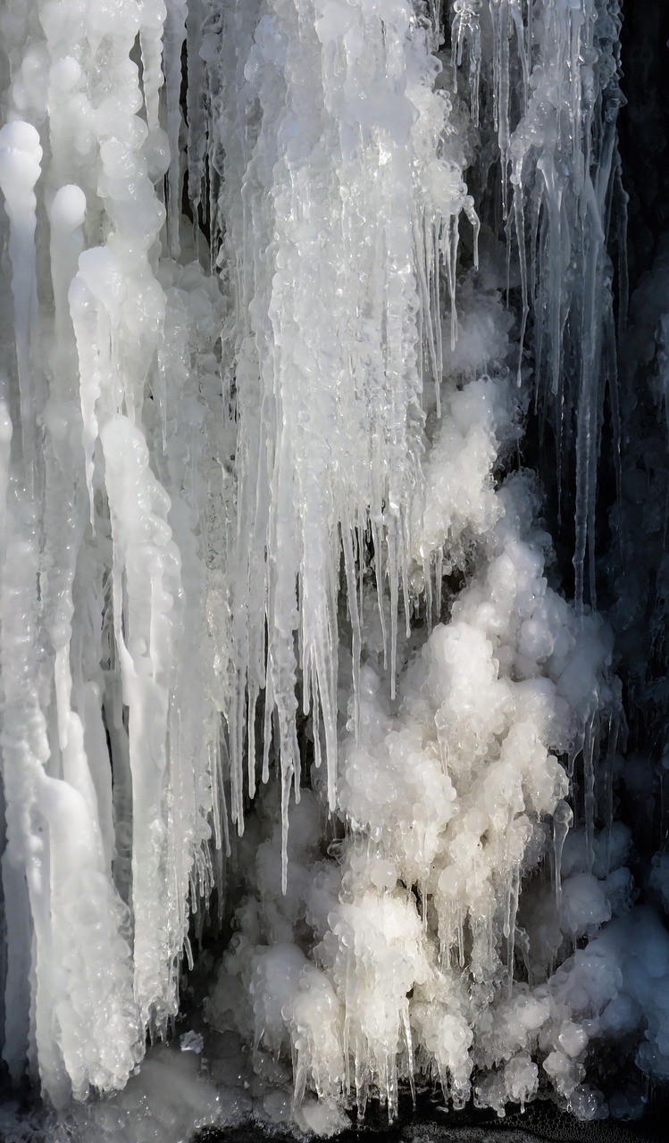 Image - nature waters waterfall ice winter