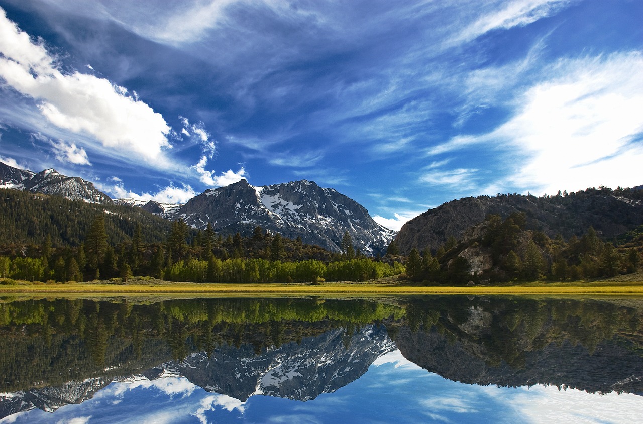 Image - mountain landscape lake water