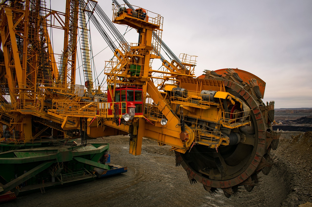 Image - machine excavator coal mining