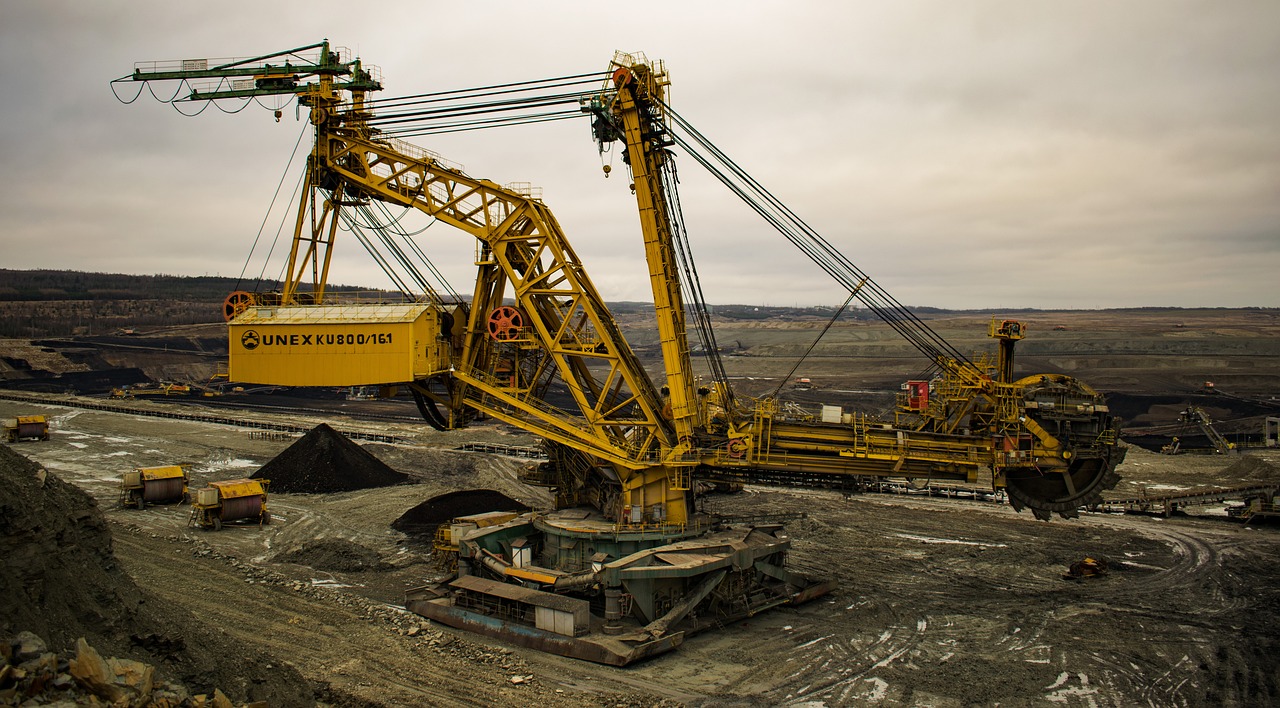 Image - machine excavator coal mining