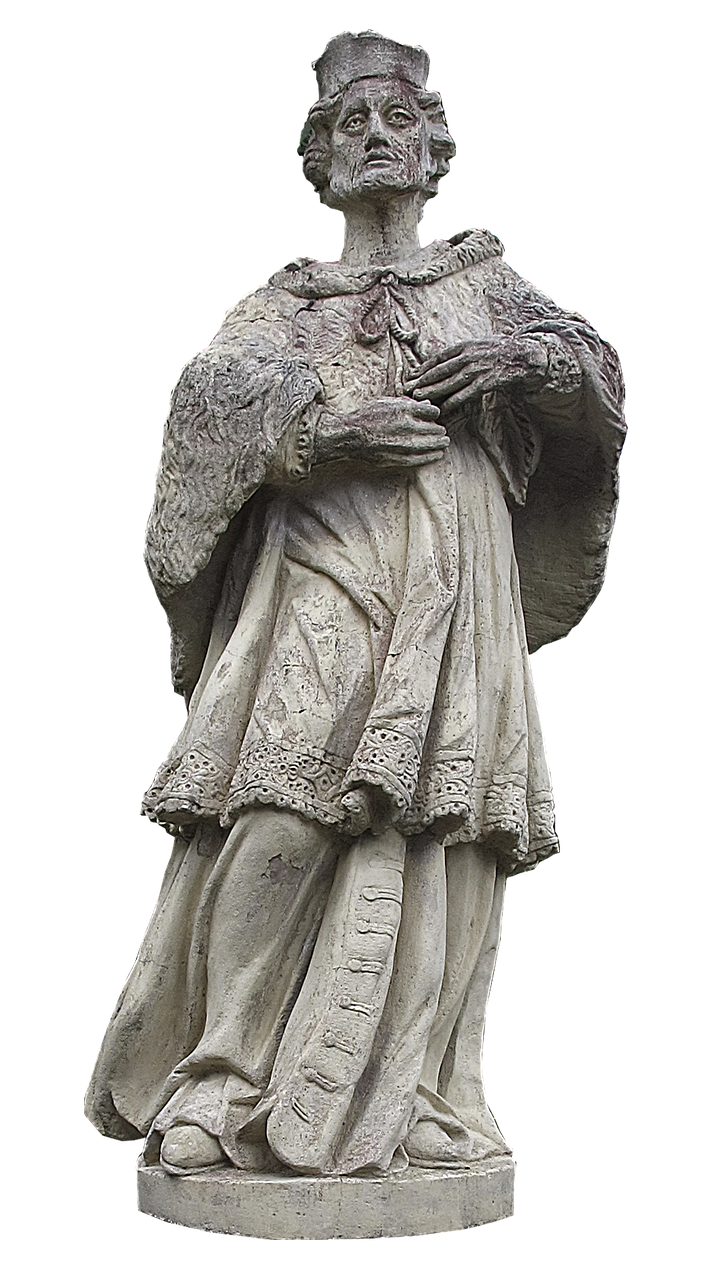 Image - sculpture statue nepomuk monument