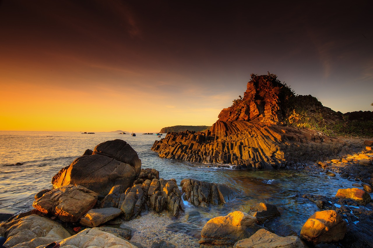 Image - the sea rock volcano cliff