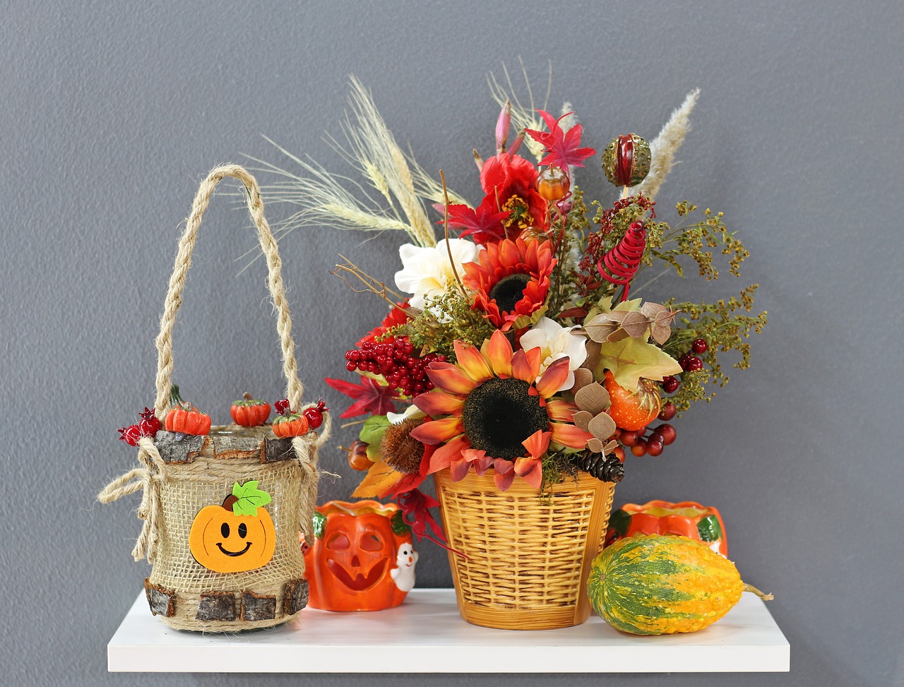 Image - flower basket bouquet decoration