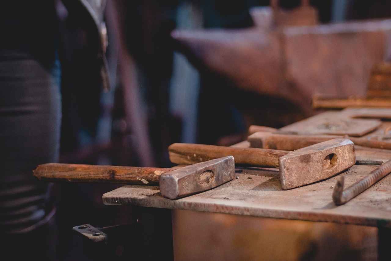 Image - wood old hammer forge industry