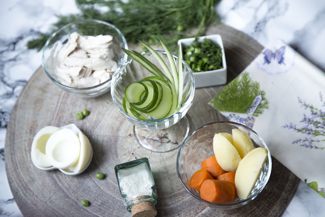 Image - food table glass wooden dinner