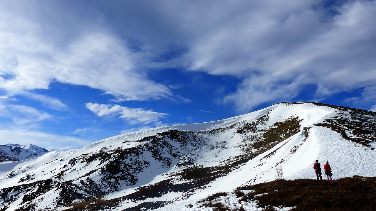 Image - snow mountain panoramic top nature