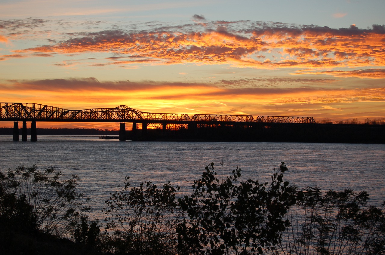 Image - water sunset landscape sky