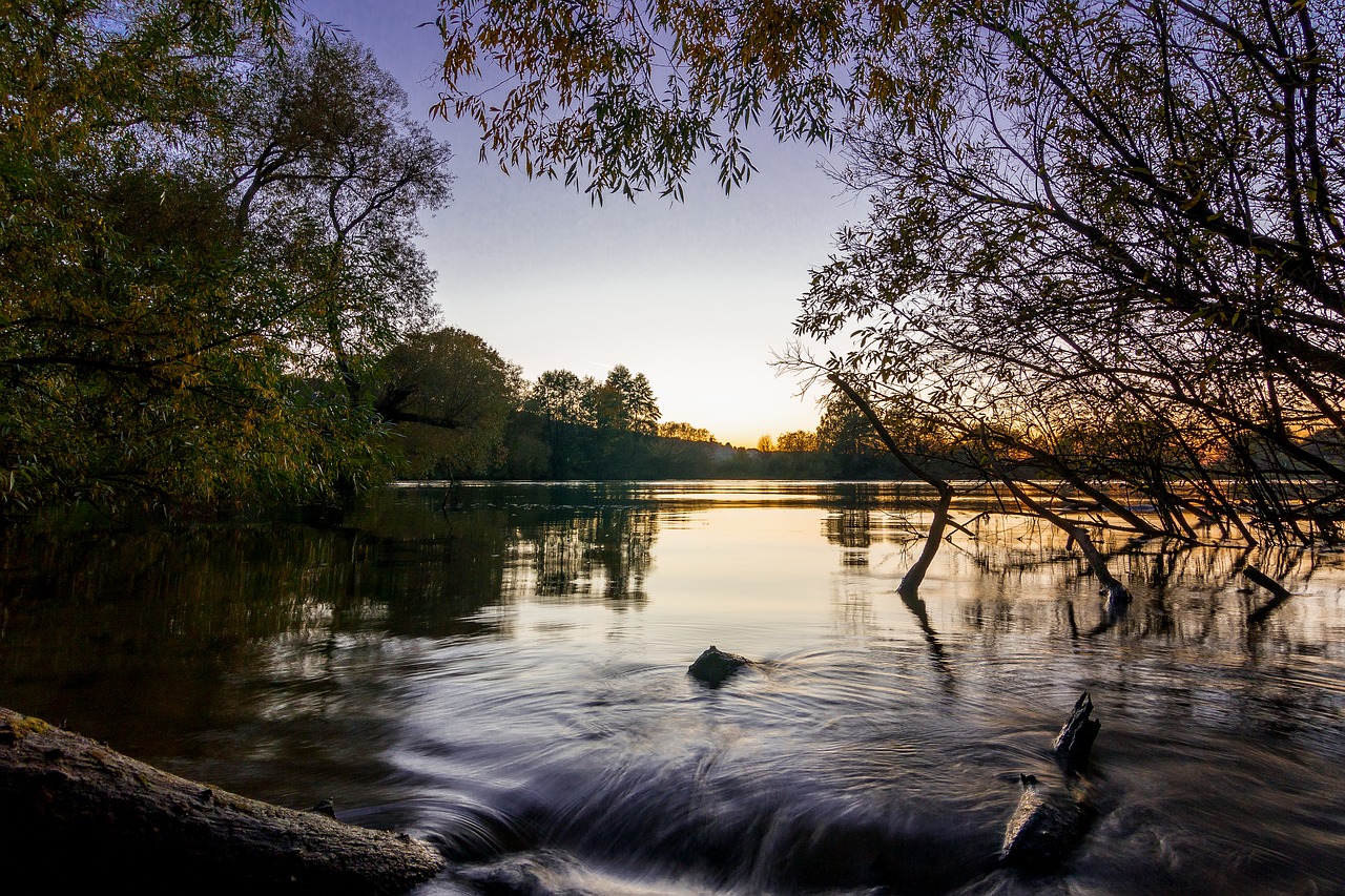 Image - waters tree nature reflection lake