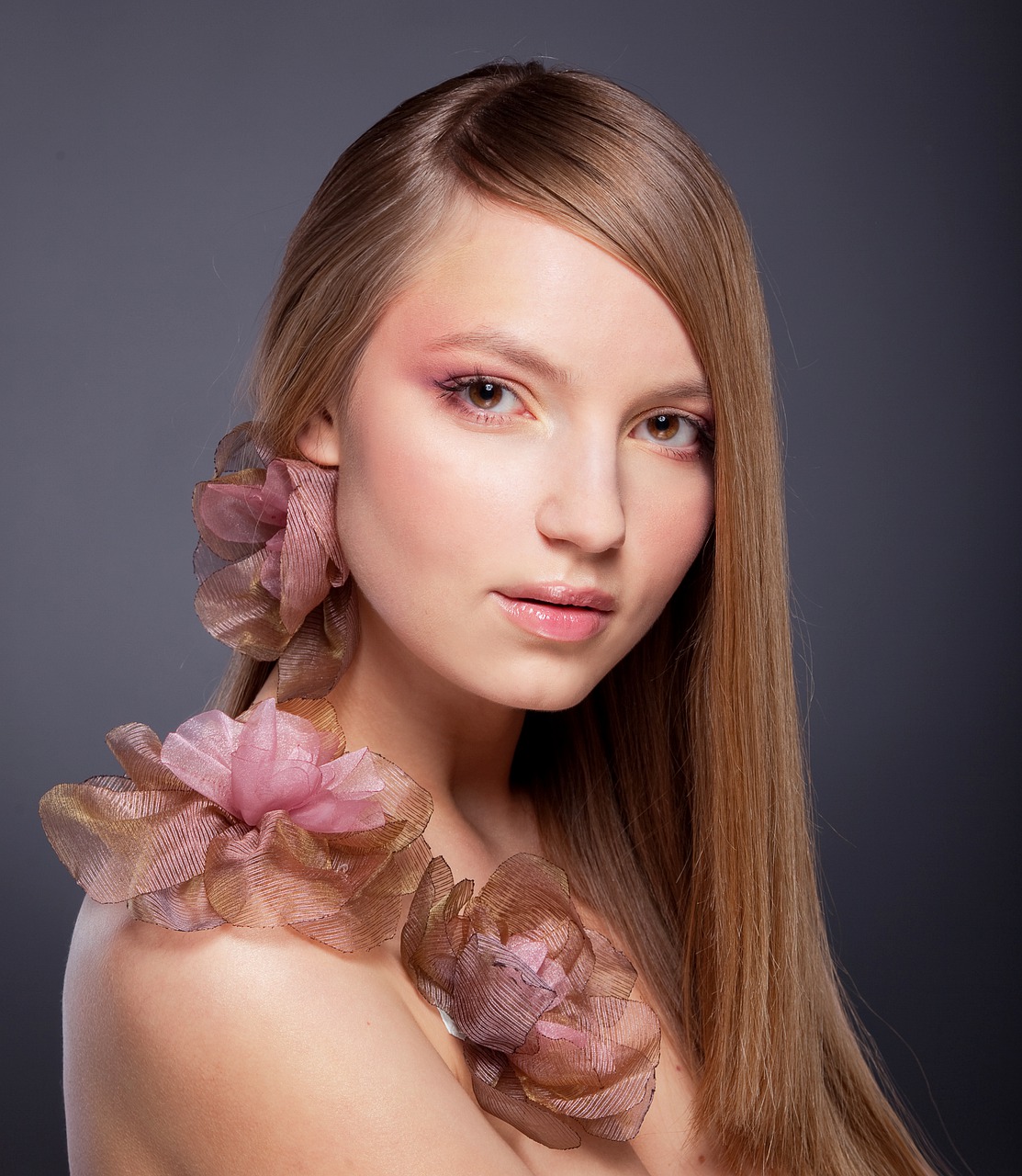 Image - woman lovely young girl portrait