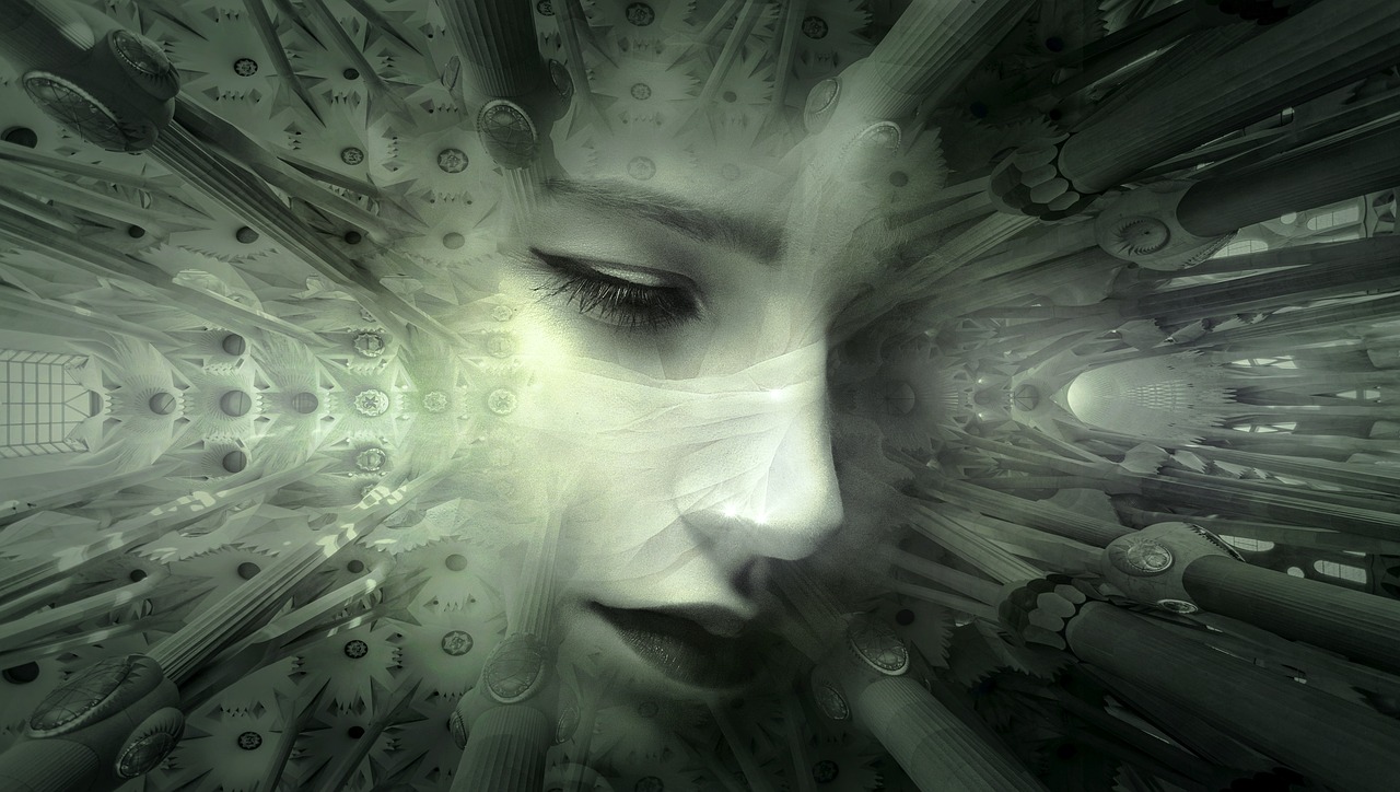 Image - fantasy face portrait woman