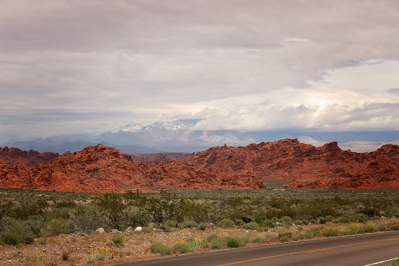 Image - hiking red rocks valley of fire