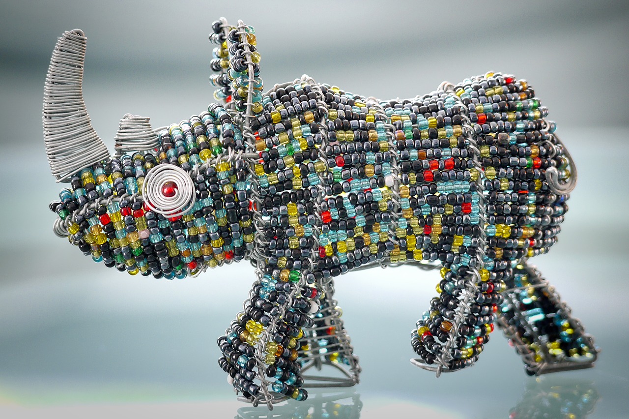 Image - elephant jewellery beads africa