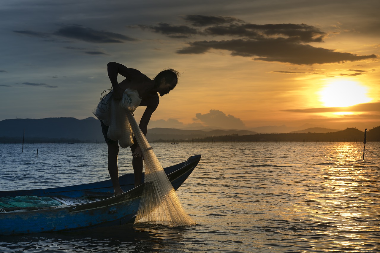 Image - fish the fishermen fishing outdoor