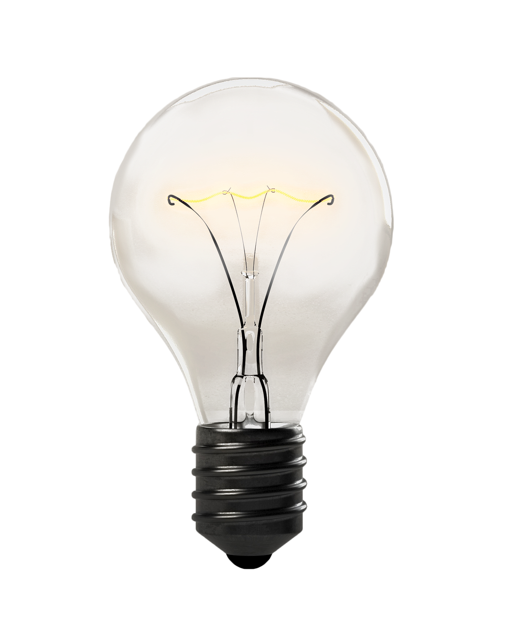 Image - light bulb isolated transparent